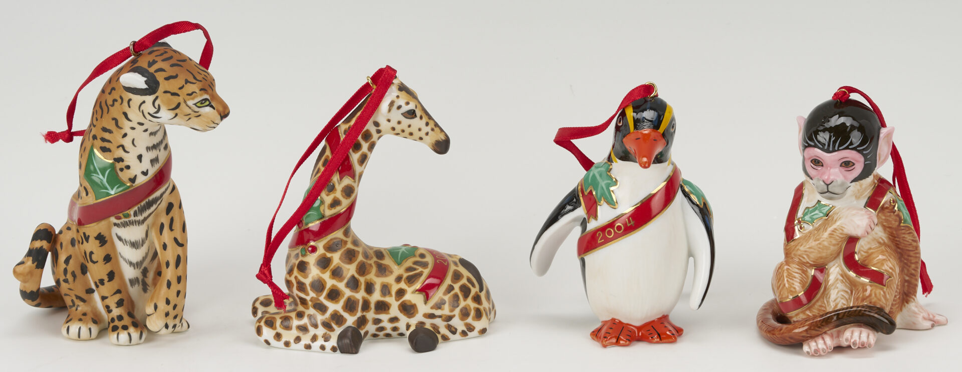 Lot 779: 20 pc. Lynn Chase Christmas Ornaments & Decorative Items