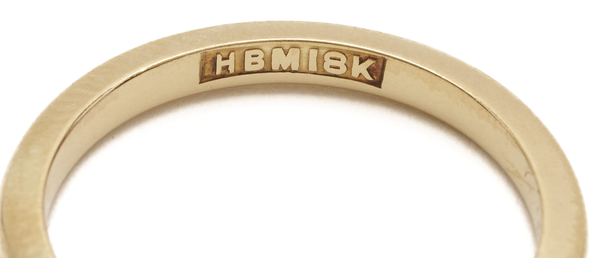 Lot 788: 2 Yellow Gold Wedding Bands