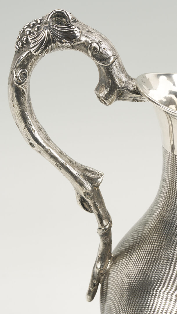 Lot 79: Kitts & Werne Kentucky Coin Silver Water Pitcher