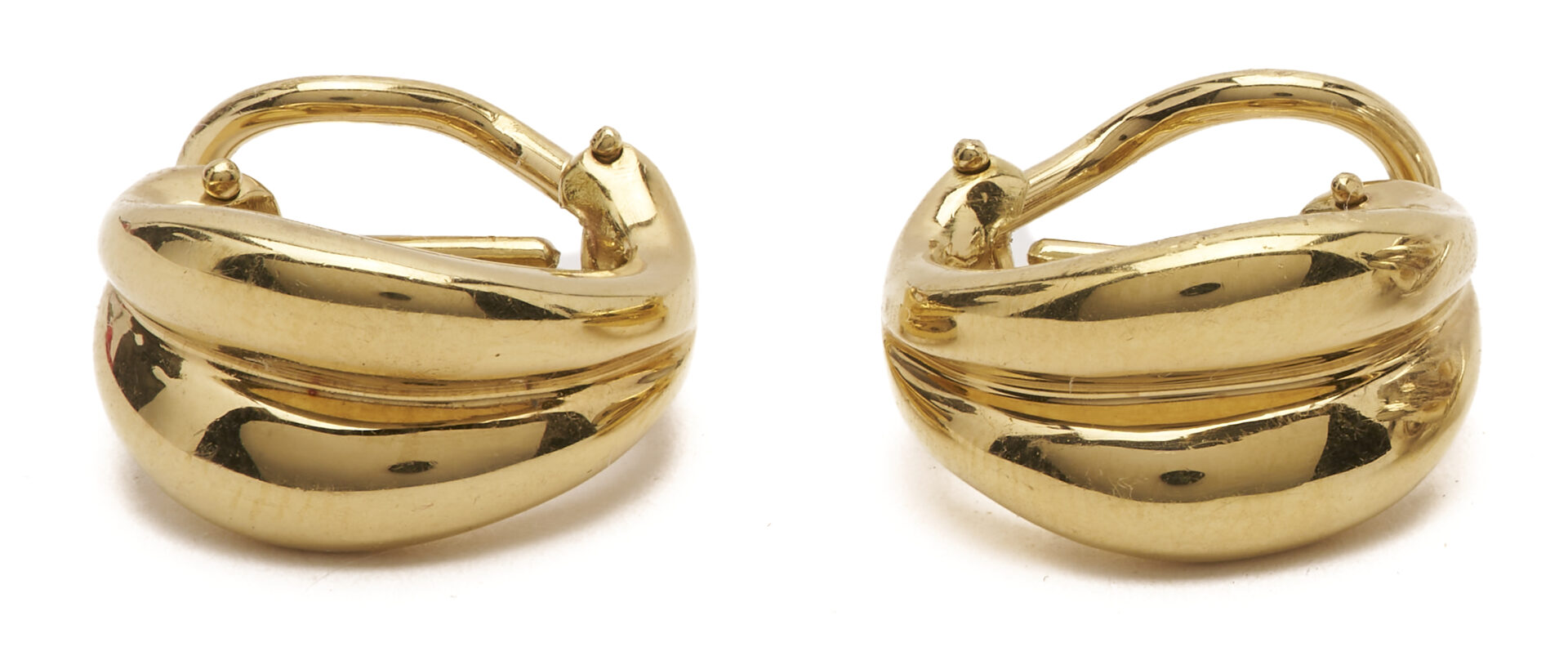 Lot 806: 2 Prs. Tiffany & Co. Earrings, w/ Original Bags & Boxes