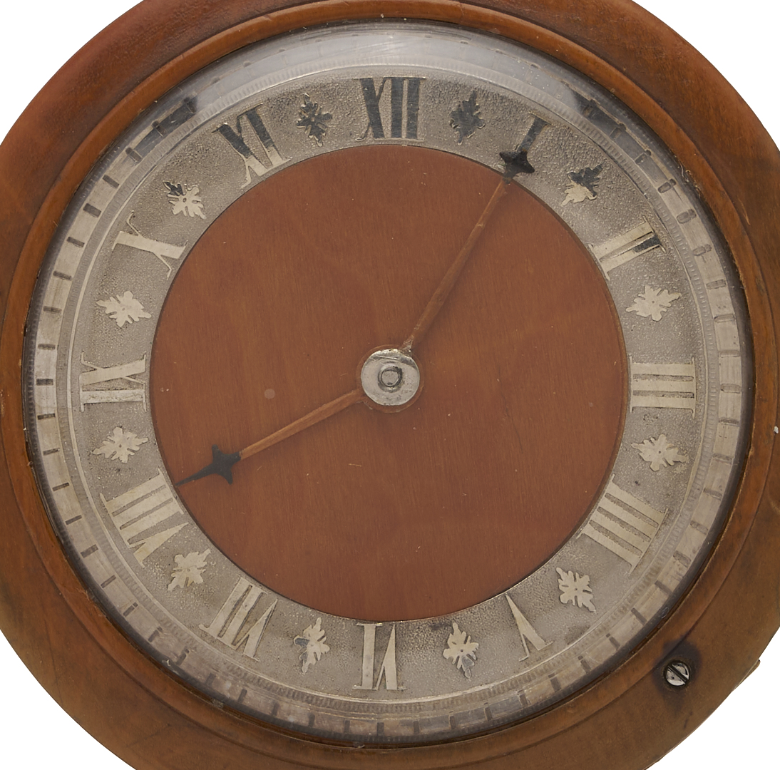 Lot 811: Russian Birchwood Pocket Watch, attrib. Bronnikov & Son