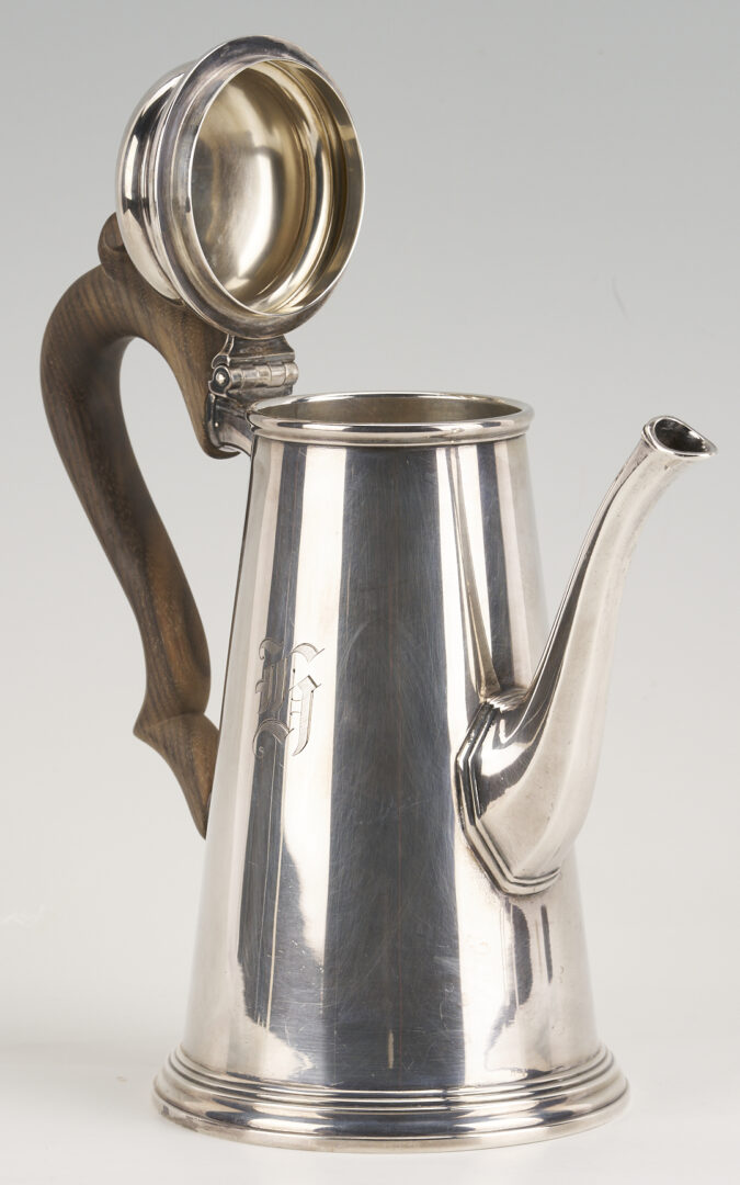 Lot 815: Gorham 3 pc. Assembled Tea Set incl. Plymouth
