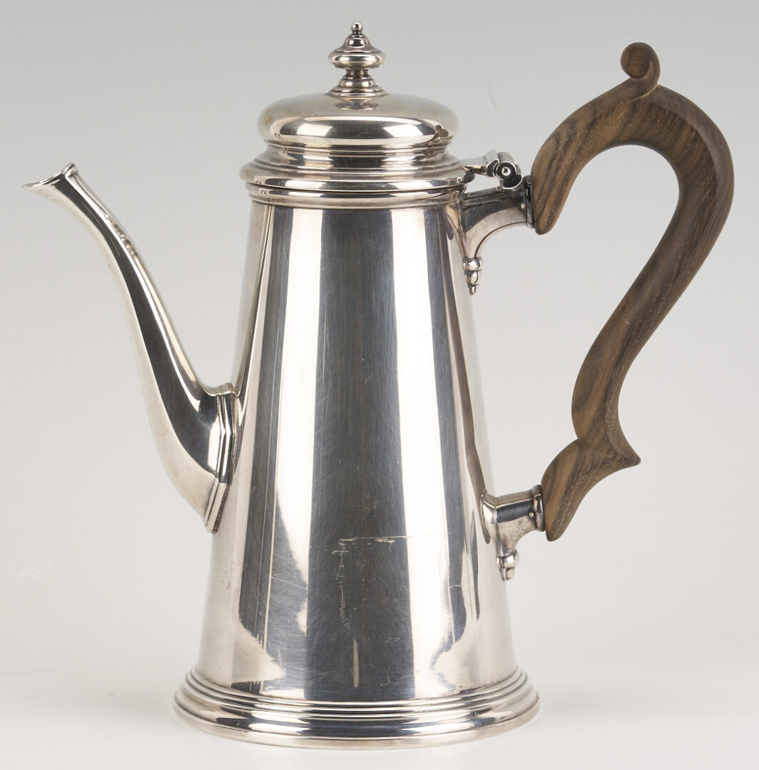 Lot 815: Gorham 3 pc. Assembled Tea Set incl. Plymouth