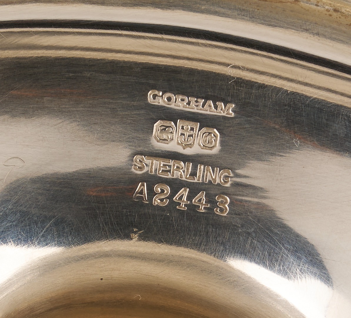 Lot 815: Gorham 3 pc. Assembled Tea Set incl. Plymouth