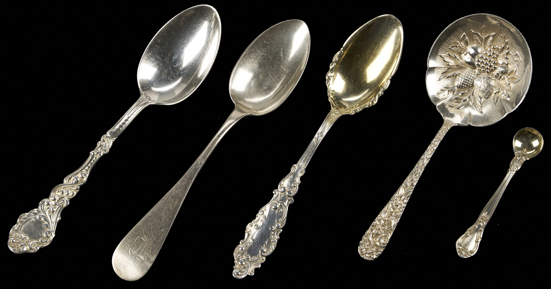 Lot 818: 34 Pcs. Assorted Sterling & Coin Silver Flatware