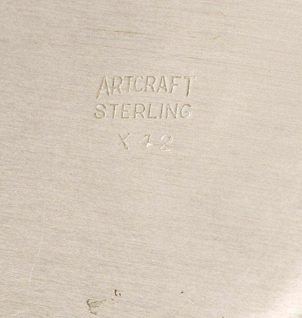 Lot 819: 13 Assorted Sterling Silver Table Items