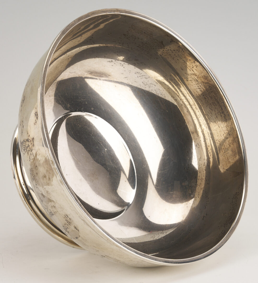 Lot 822: 2 Sterling Silver Bowls, Kirk Revere & Durgin
