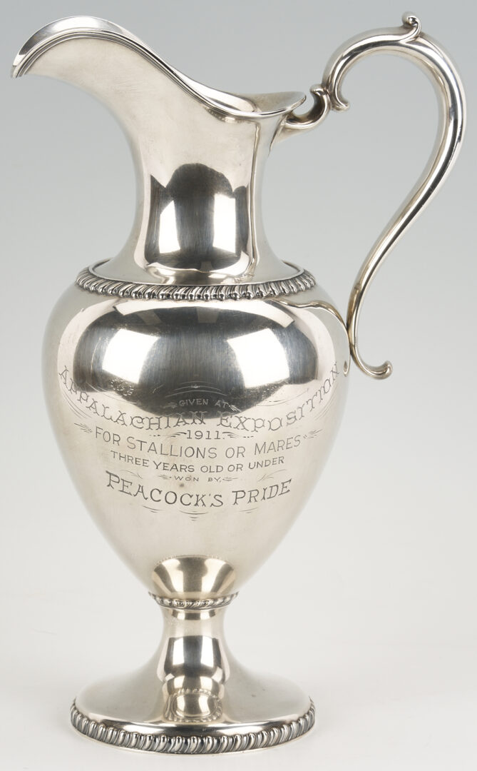 Lot 84: TN Appalachian Exposition Equine Presentation Pitcher
