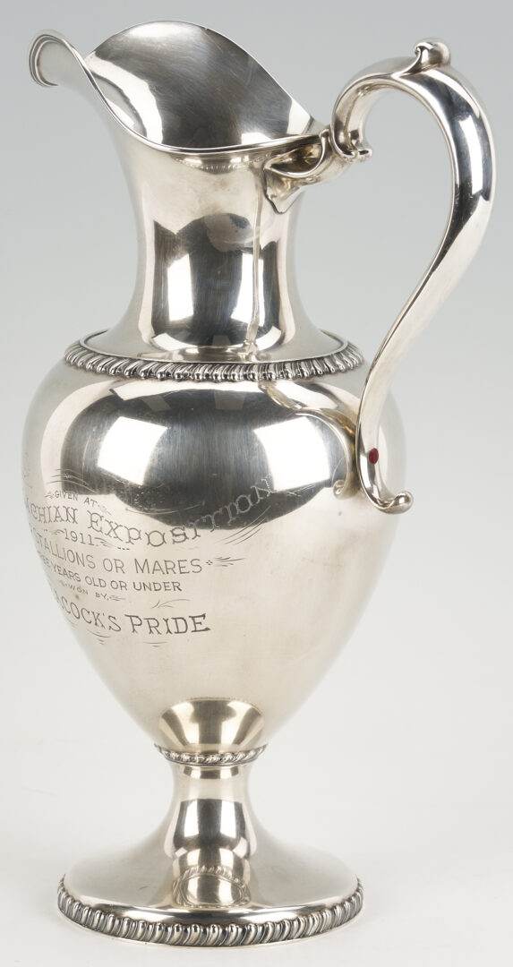 Lot 84: TN Appalachian Exposition Equine Presentation Pitcher