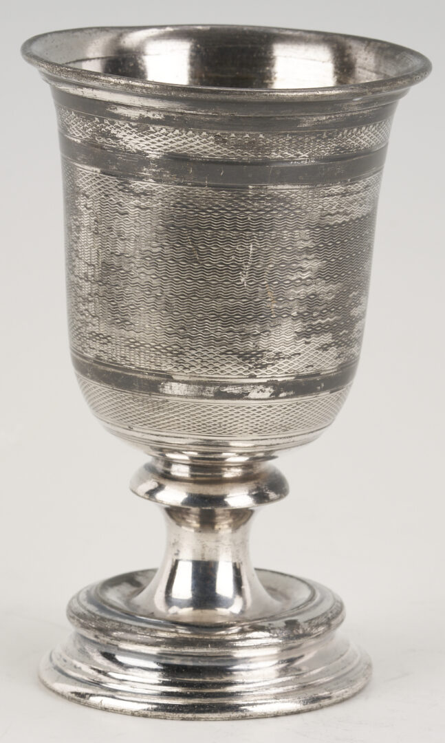 Lot 852: Auburn Ala. Sterling Presentation Cup plus a S/P Goblet