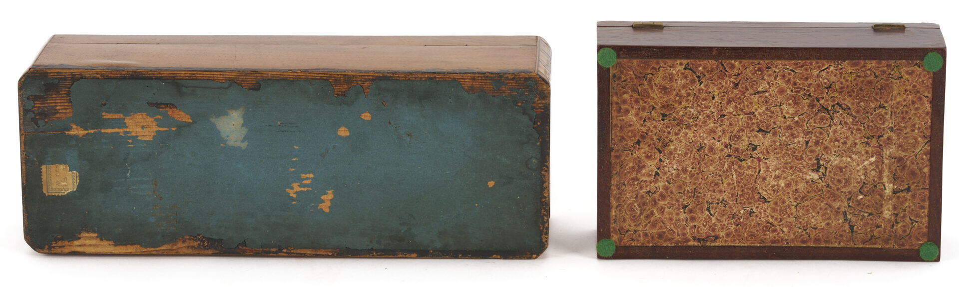 Lot 855: 10 pcs. Tunbridge Ware and Mauchline Ware