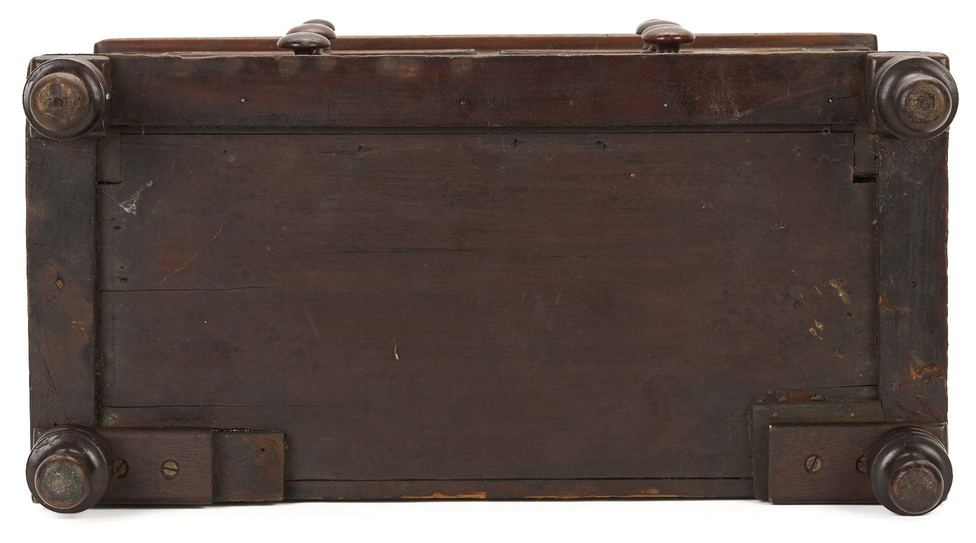 Lot 858: English Miniature Classical Chest of Drawers