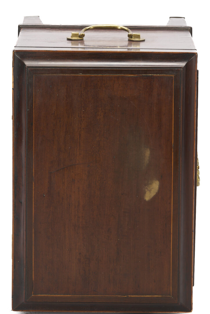 Lot 859: Miniature English Hepplewhite Style Collector’s Chest