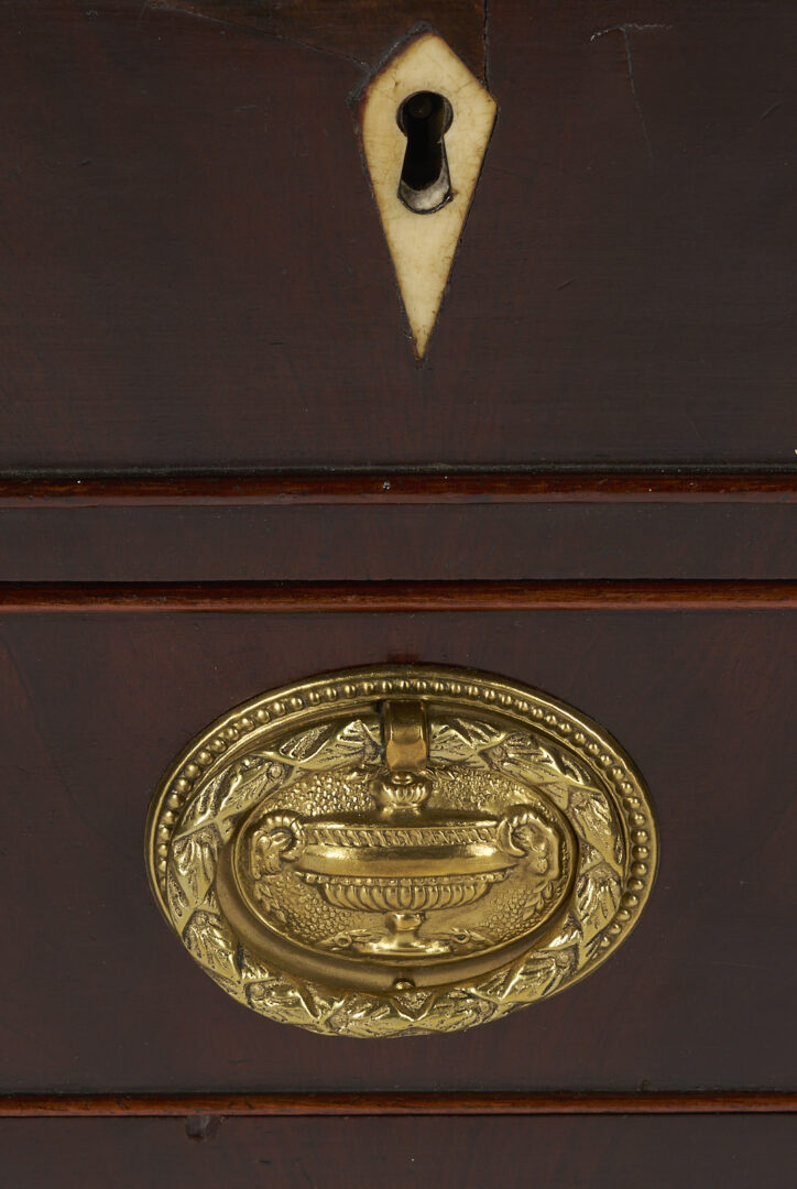 Lot 859: Miniature English Hepplewhite Style Collector’s Chest