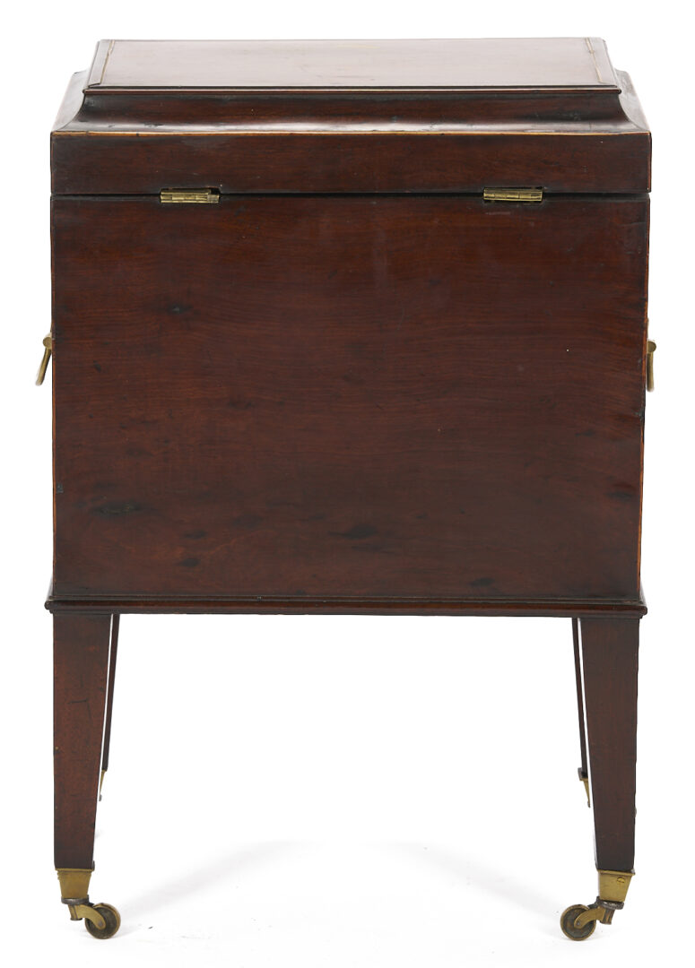 Lot 859: Miniature English Hepplewhite Style Collector’s Chest