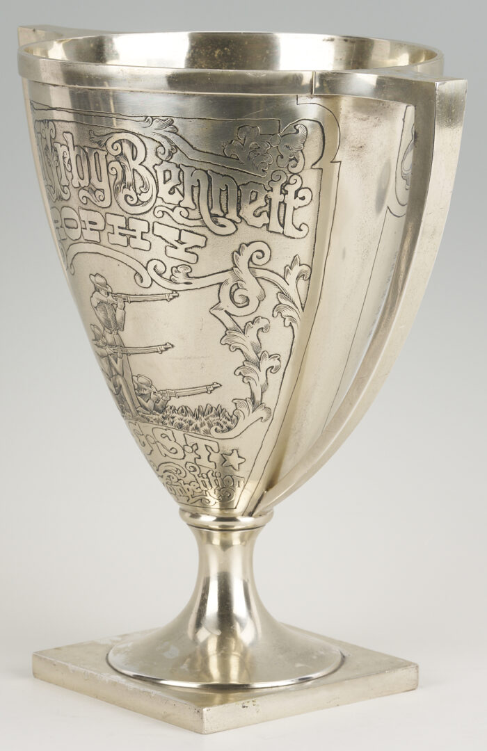 Lot 85: Sterling Silver TN Shooting Trophy, The Irby Bennett Cup