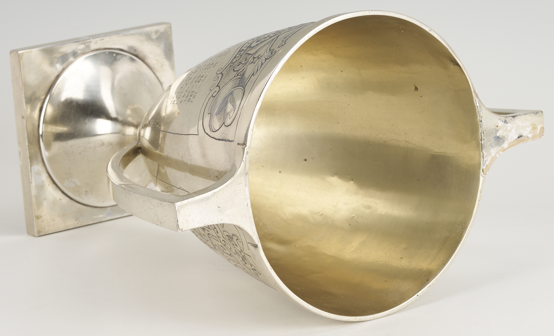 Lot 85: Sterling Silver TN Shooting Trophy, The Irby Bennett Cup
