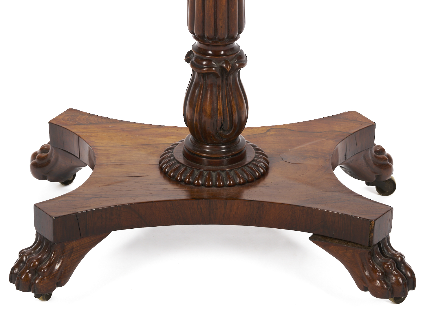 Lot 862: Regency Rosewood Teapoy