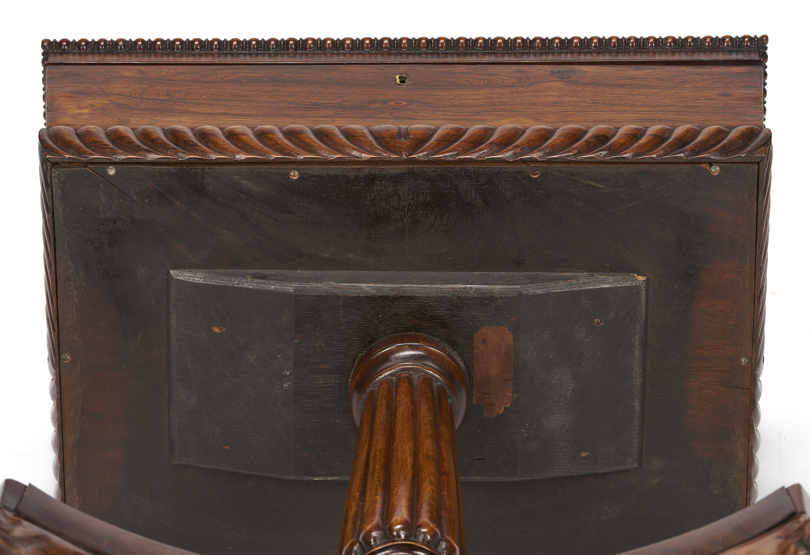 Lot 862: Regency Rosewood Teapoy
