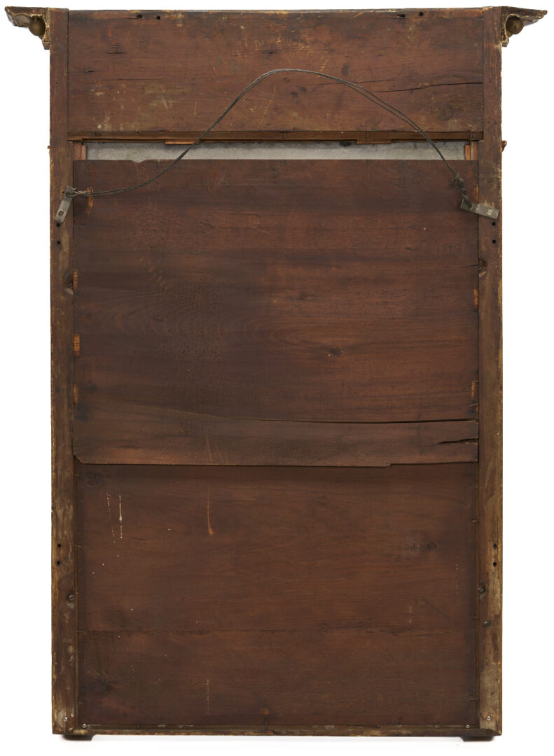 Lot 864: Regency Giltwood Rectangular Mirror with Caryatids