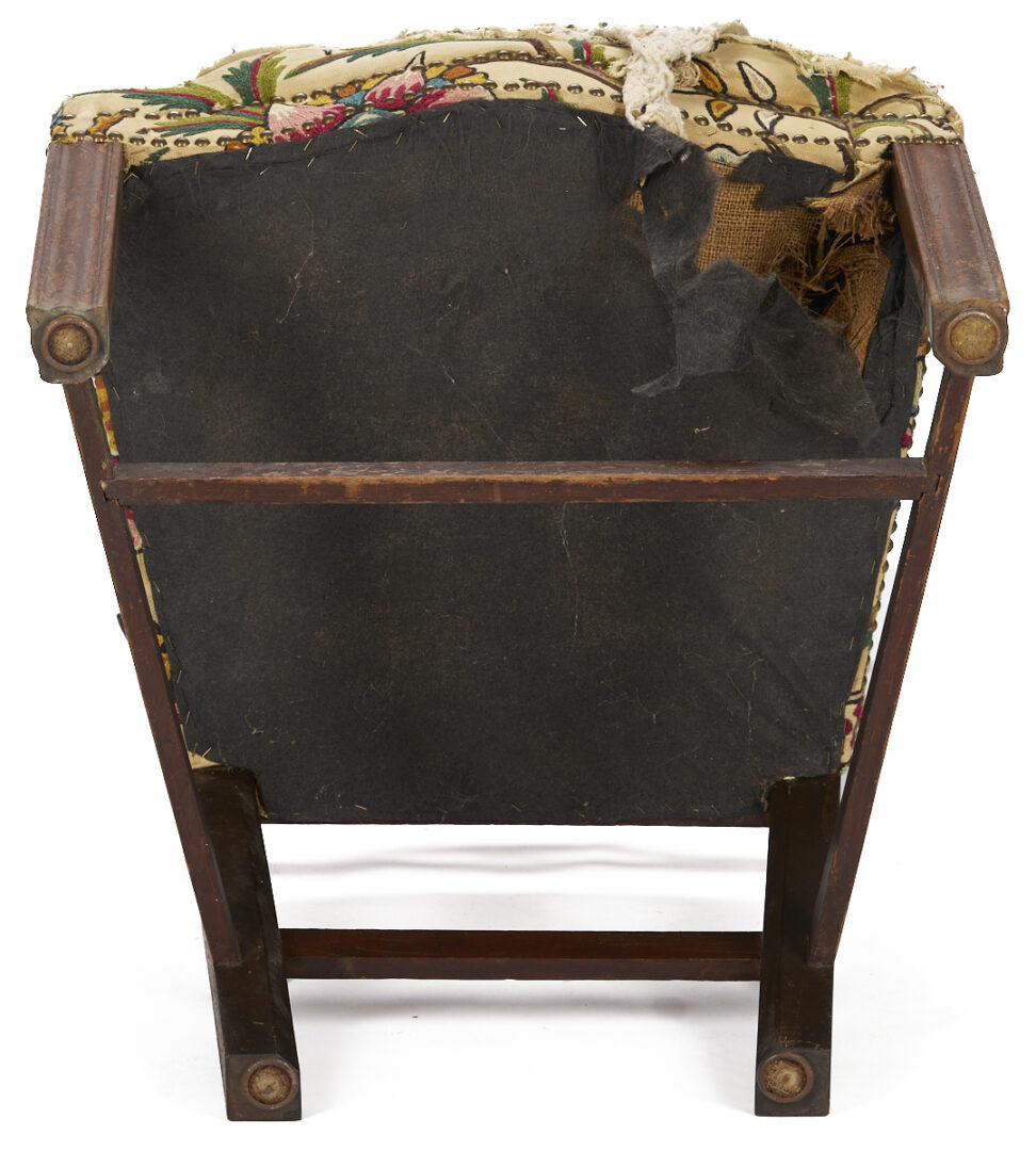 Lot 866: Philadelphia Side Chair & American Windsor Armchair
