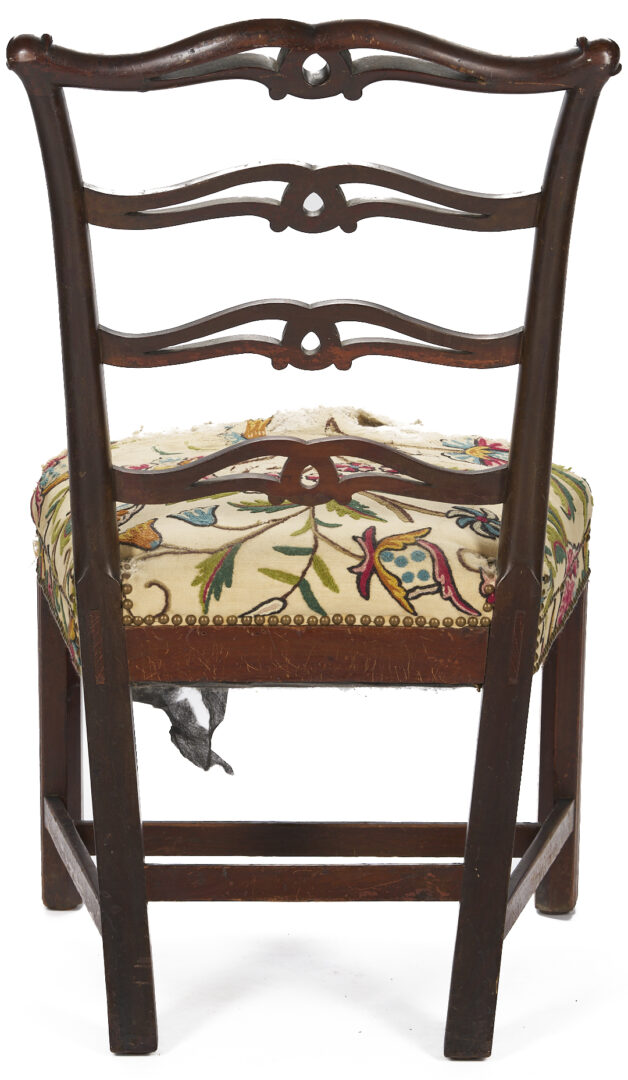 Lot 866: Philadelphia Side Chair & American Windsor Armchair