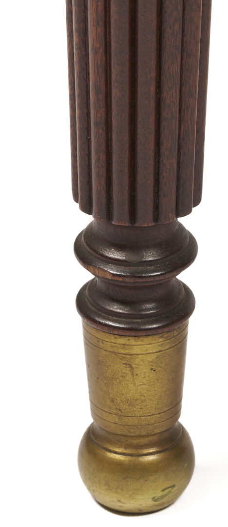 Lot 867: Diminutive Federal Style Bowfront Cabinet