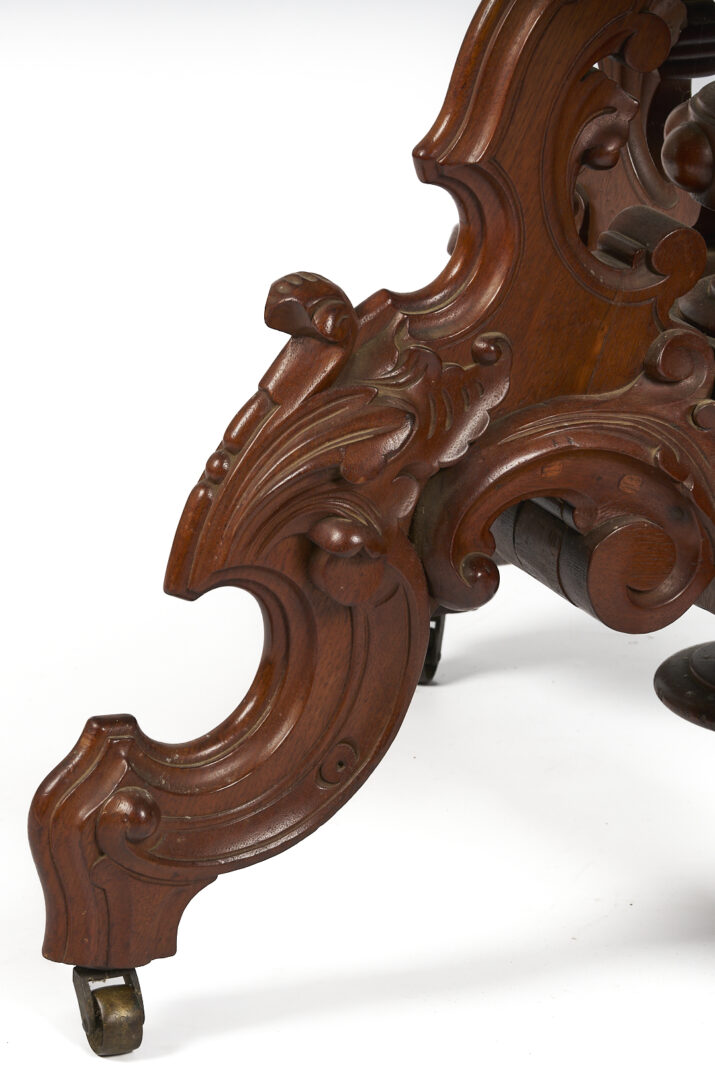 Lot 868: Renaissance Revival Marble Table, poss. Thomas Brooks