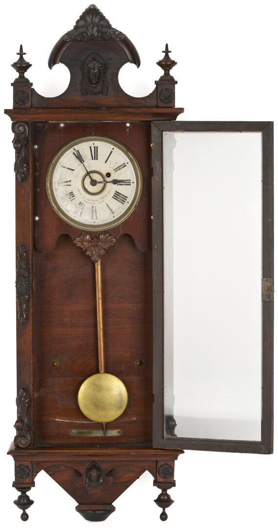 Lot 870: Gilbert #3 Regulator Clock
