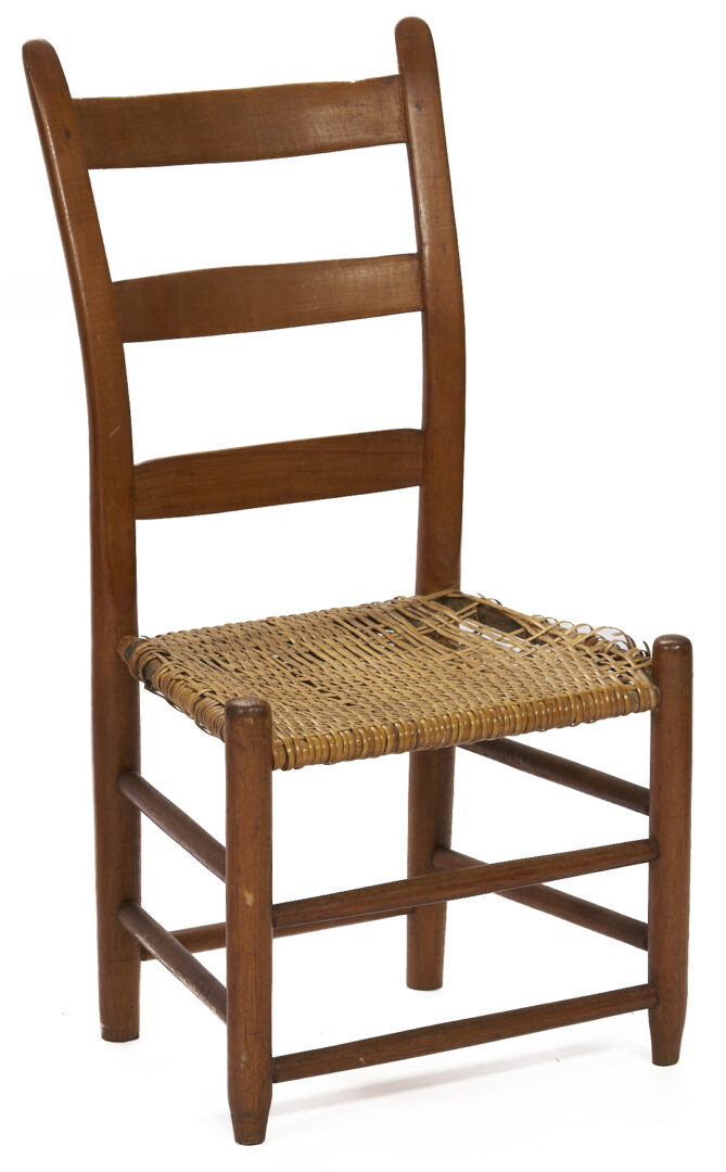 Lot 872: 2 Dick Poyner Middle TN Chairs (Second set of 2)