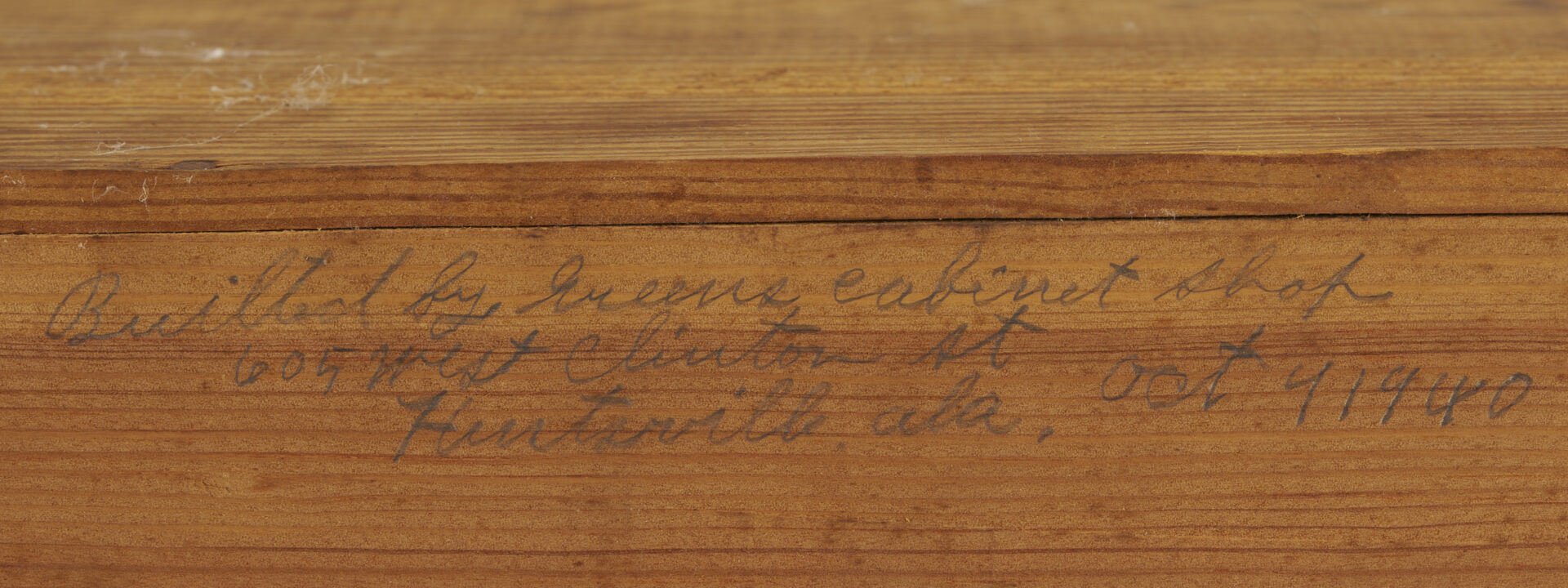 Lot 874: Miniature Southern Sheraton Benchmade Chest of Drawers