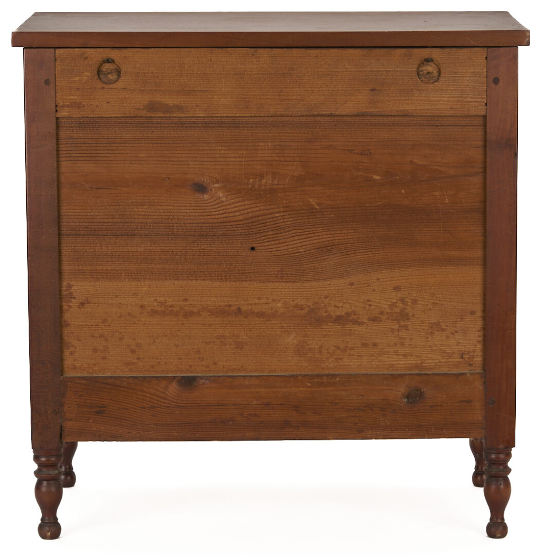 Lot 874: Miniature Southern Sheraton Benchmade Chest of Drawers