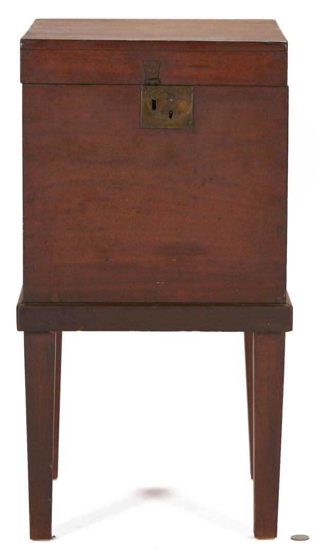Lot 875: KY Cherry Tobacco Box on Later Stand