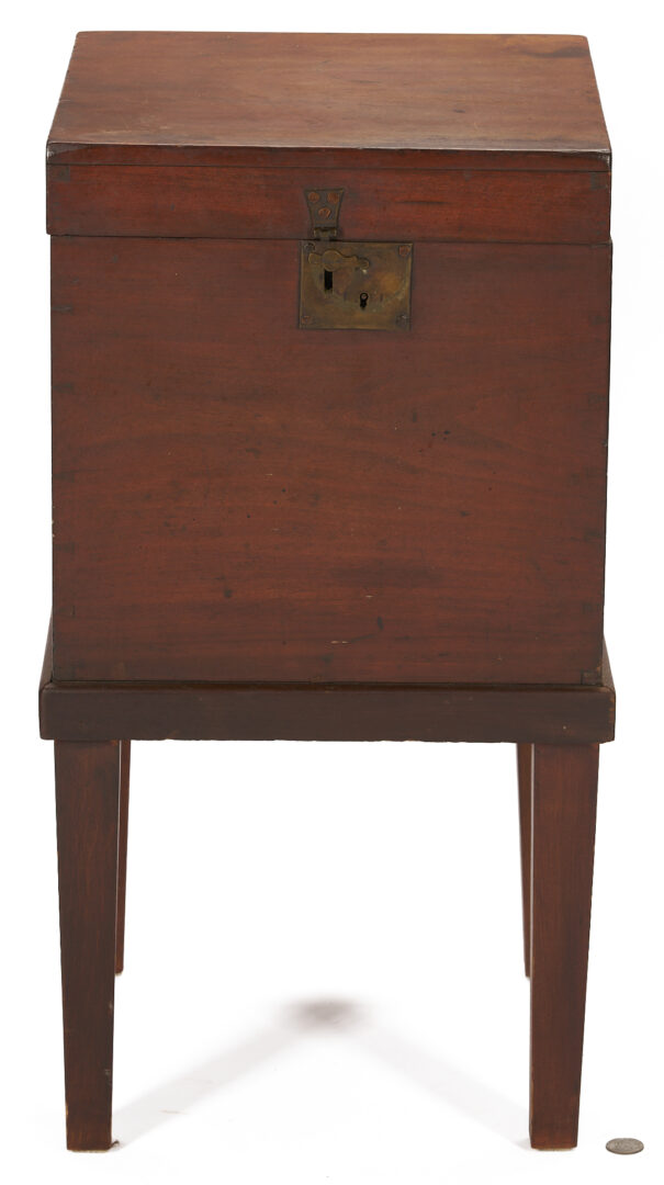 Lot 875: KY Cherry Tobacco Box on Later Stand