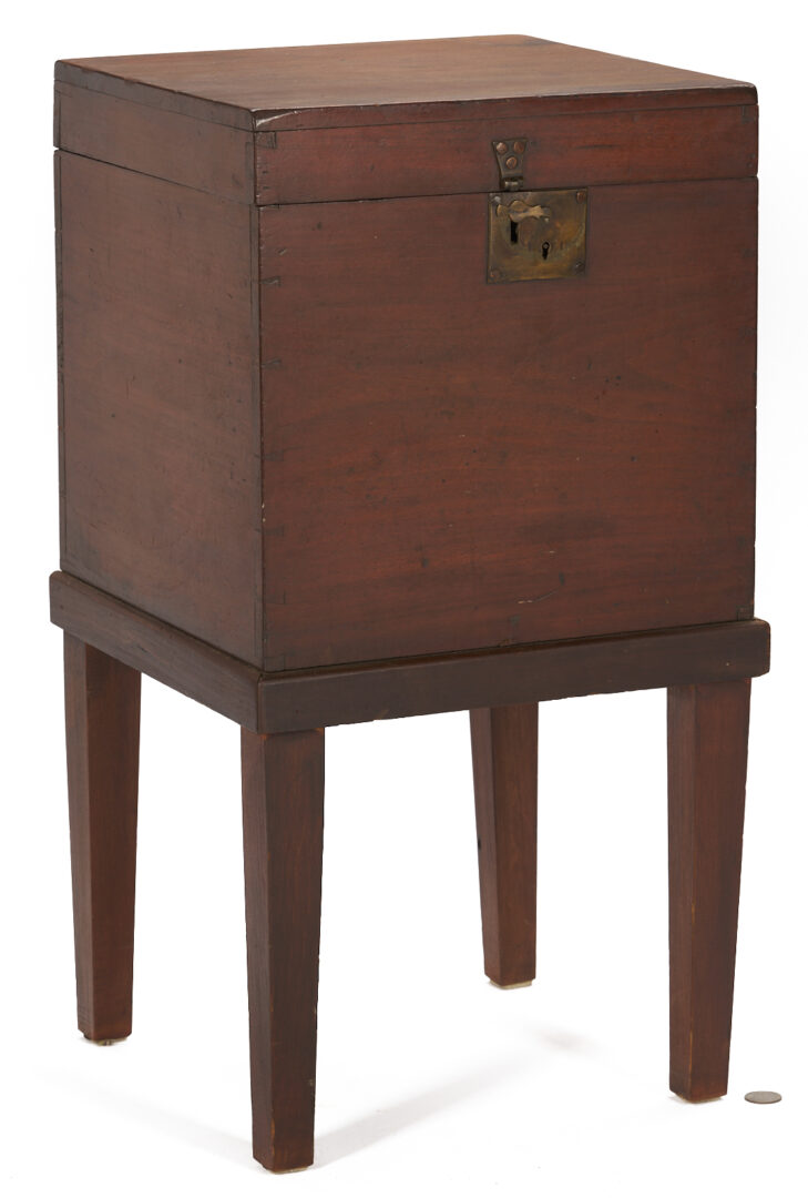 Lot 875: KY Cherry Tobacco Box on Later Stand