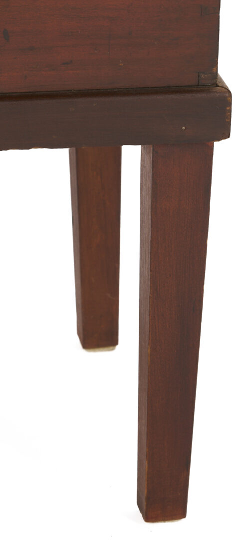 Lot 875: KY Cherry Tobacco Box on Later Stand