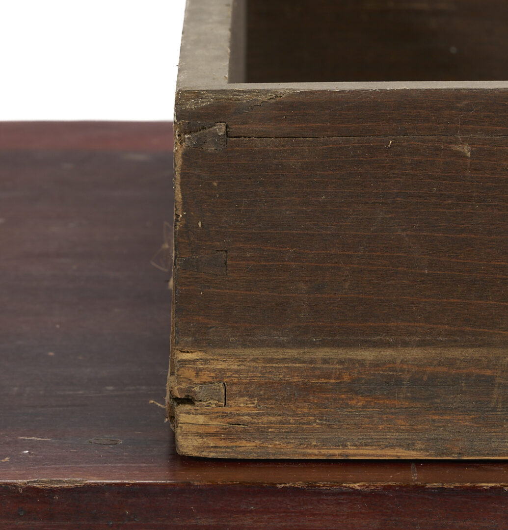 Lot 877: Southern Sheraton Cherry One Drawer Stand