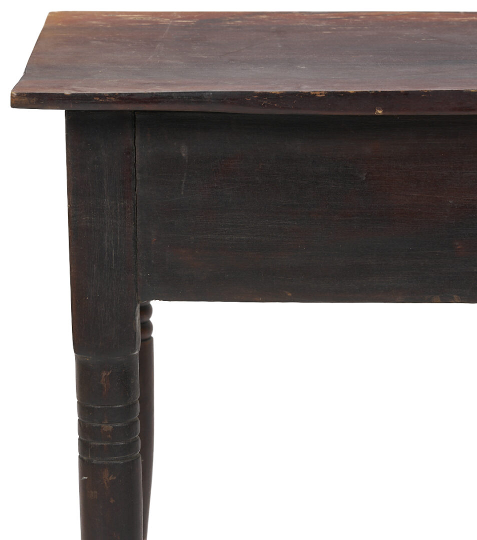 Lot 877: Southern Sheraton Cherry One Drawer Stand