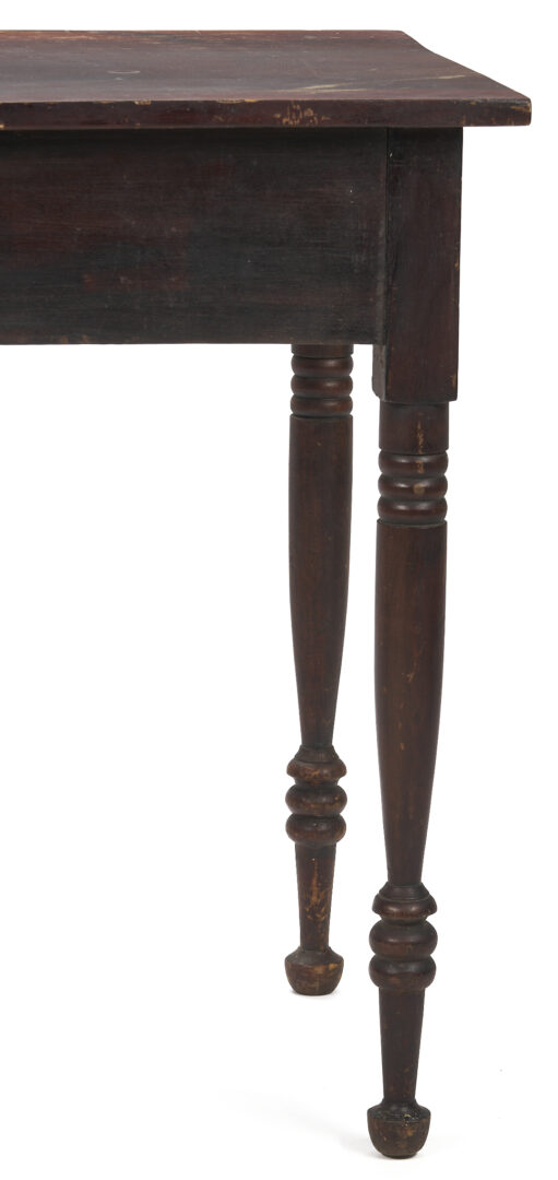 Lot 877: Southern Sheraton Cherry One Drawer Stand