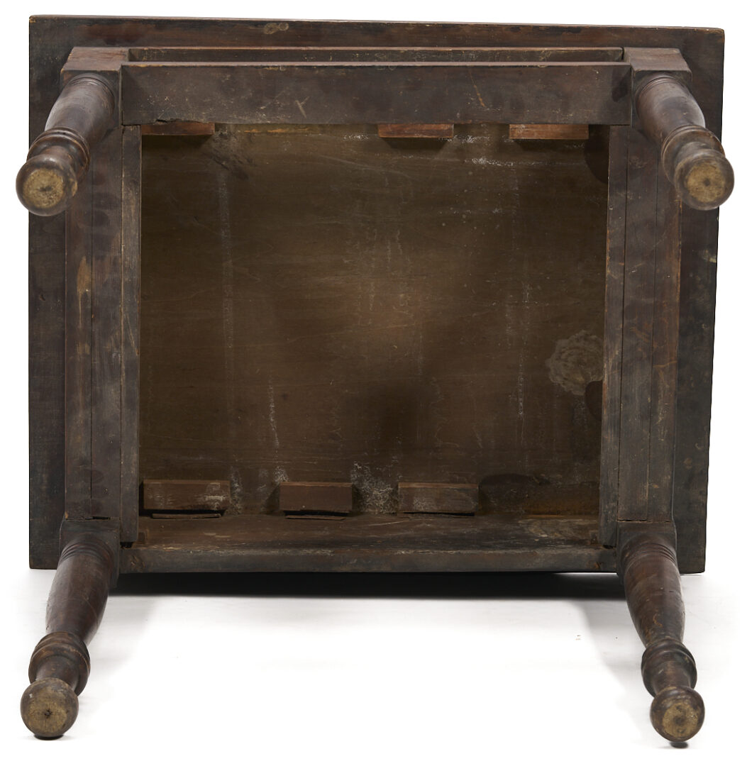 Lot 877: Southern Sheraton Cherry One Drawer Stand