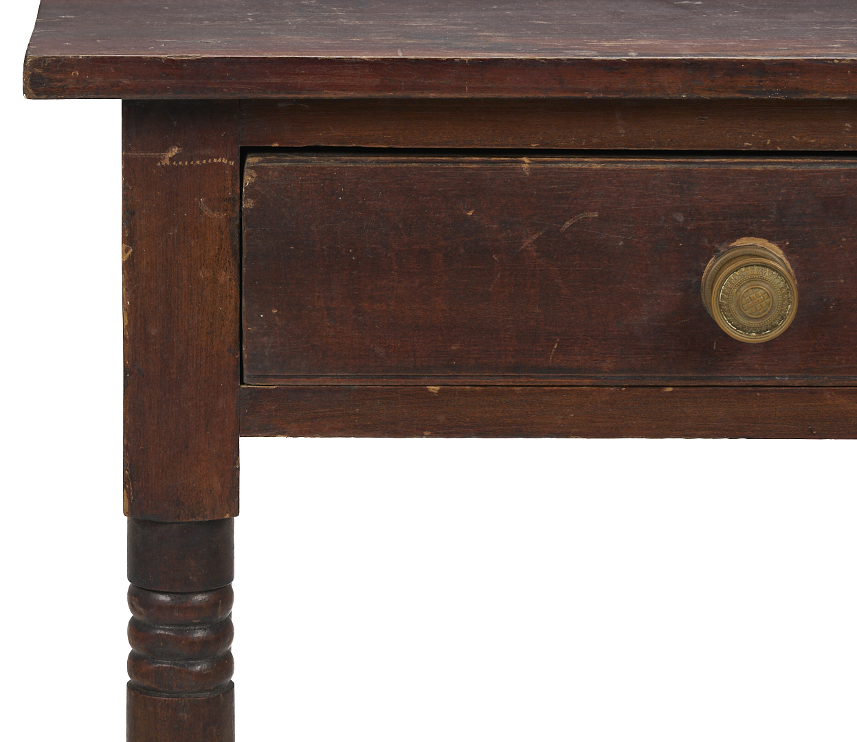 Lot 877: Southern Sheraton Cherry One Drawer Stand