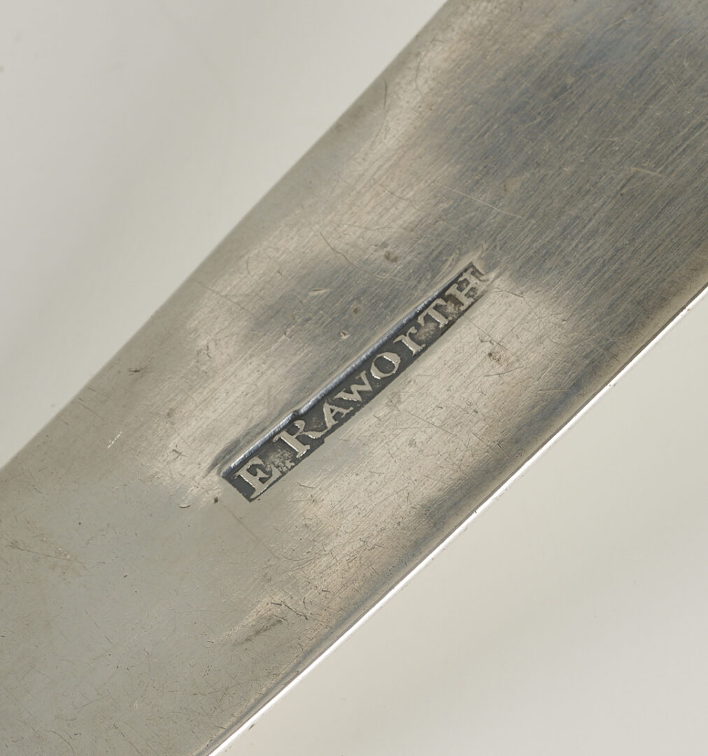 Lot 88: Nashville TN Coin Silver Large Ladle, Edward Raworth