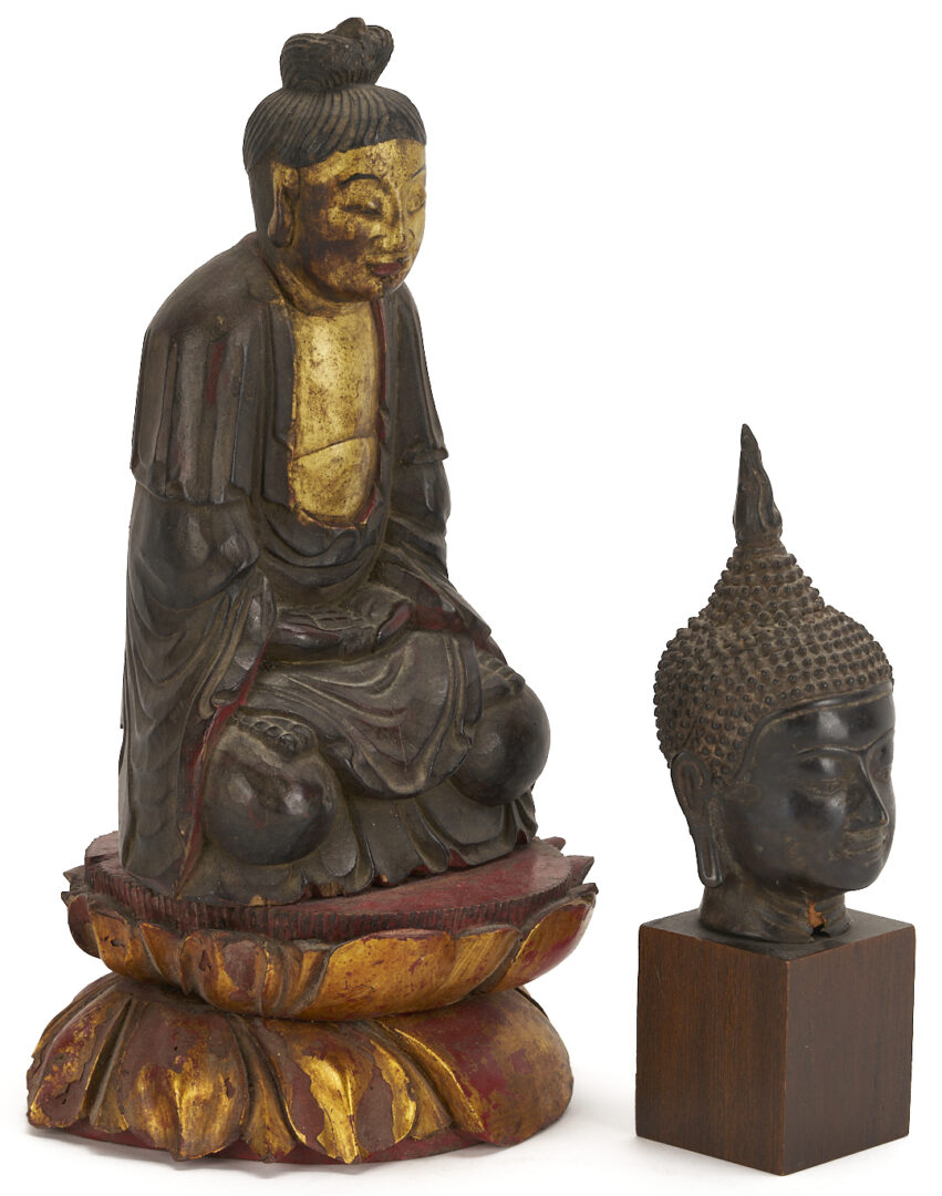Lot 892: 4 Chinese Buddhist Figures