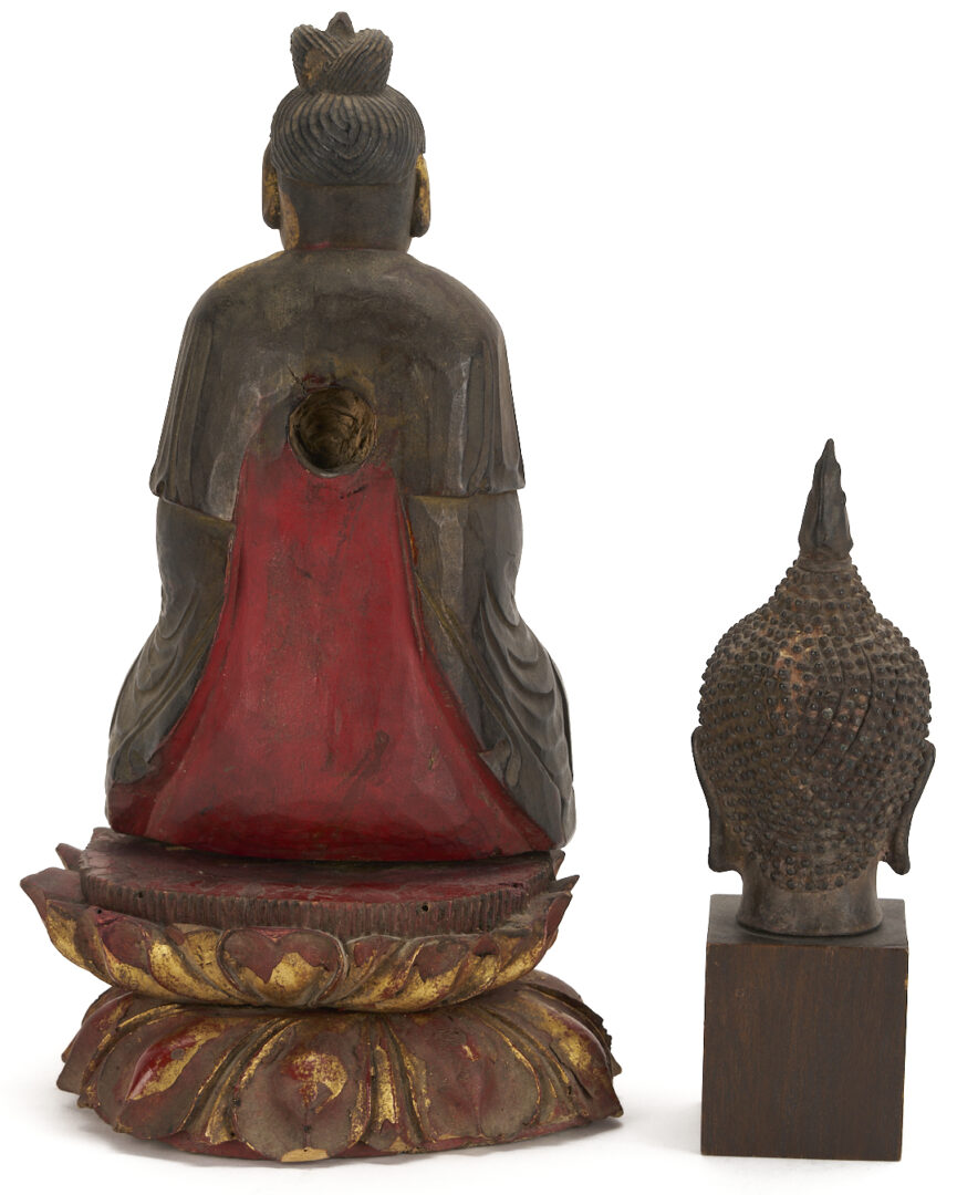 Lot 892: 4 Chinese Buddhist Figures