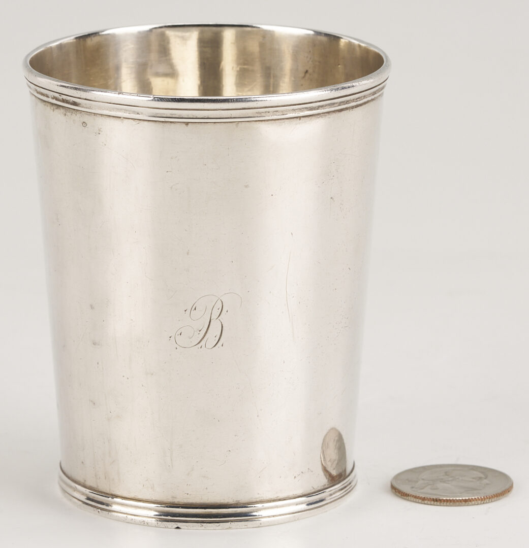 Lot 89: Nashville TN Coin Silver Julep Cup, Campbell & Donigan