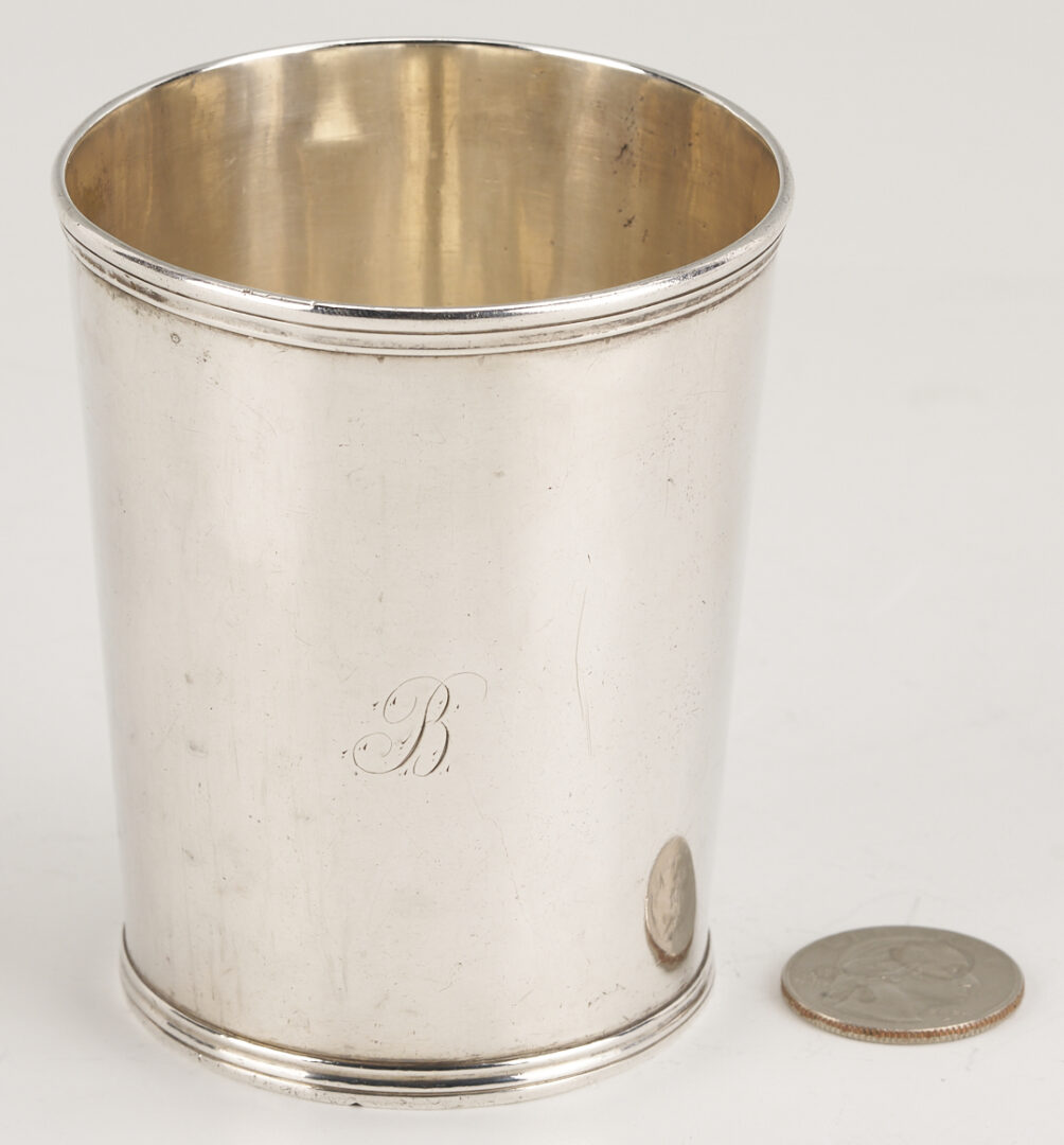 Lot 89: Nashville TN Coin Silver Julep Cup, Campbell & Donigan