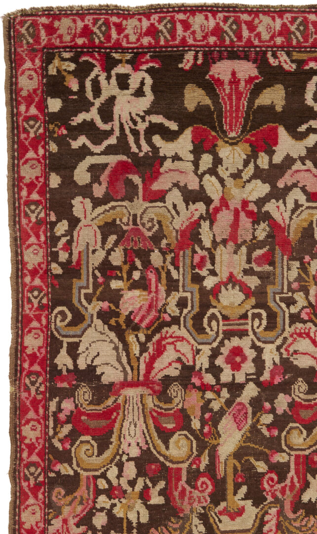Lot 912: Antique Caucasian Karabagh Carpet, approx. 7′ x 4′