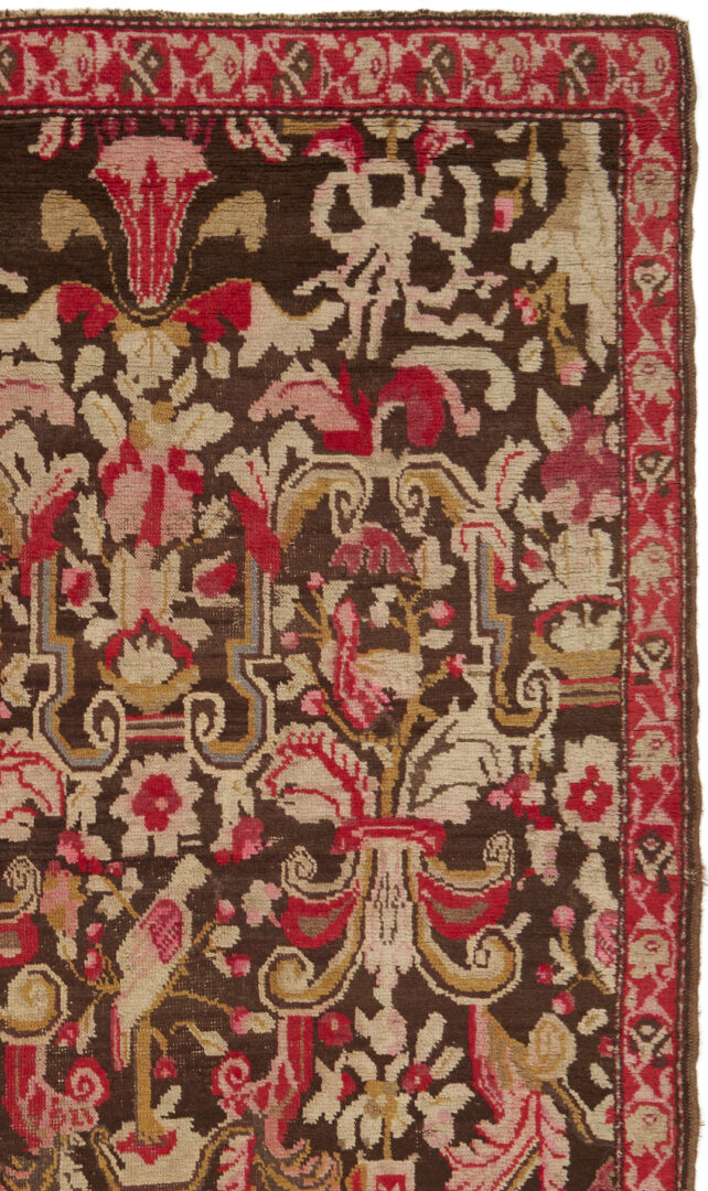 Lot 912: Antique Caucasian Karabagh Carpet, approx. 7′ x 4′