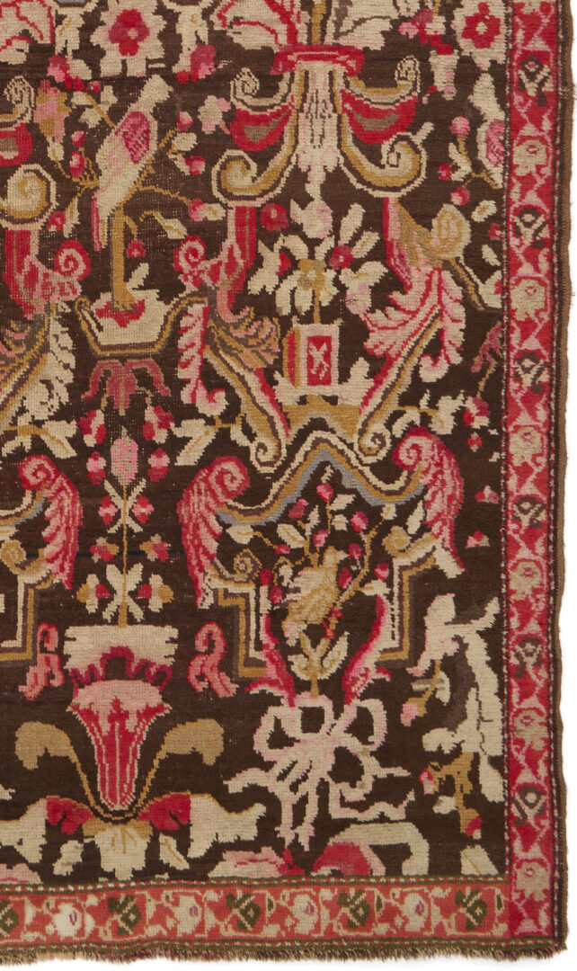 Lot 912: Antique Caucasian Karabagh Carpet, approx. 7′ x 4′