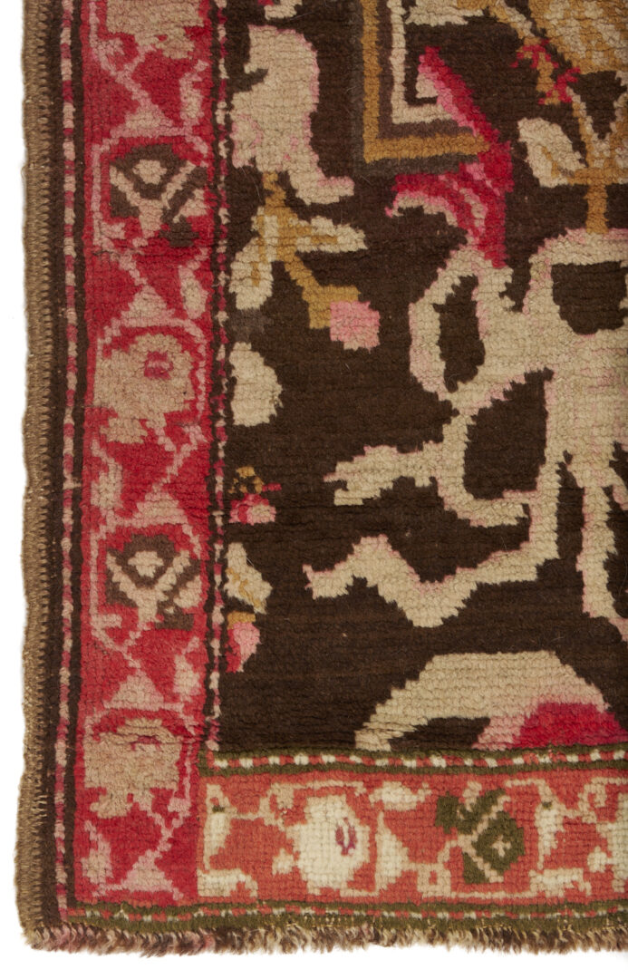 Lot 912: Antique Caucasian Karabagh Carpet, approx. 7′ x 4′
